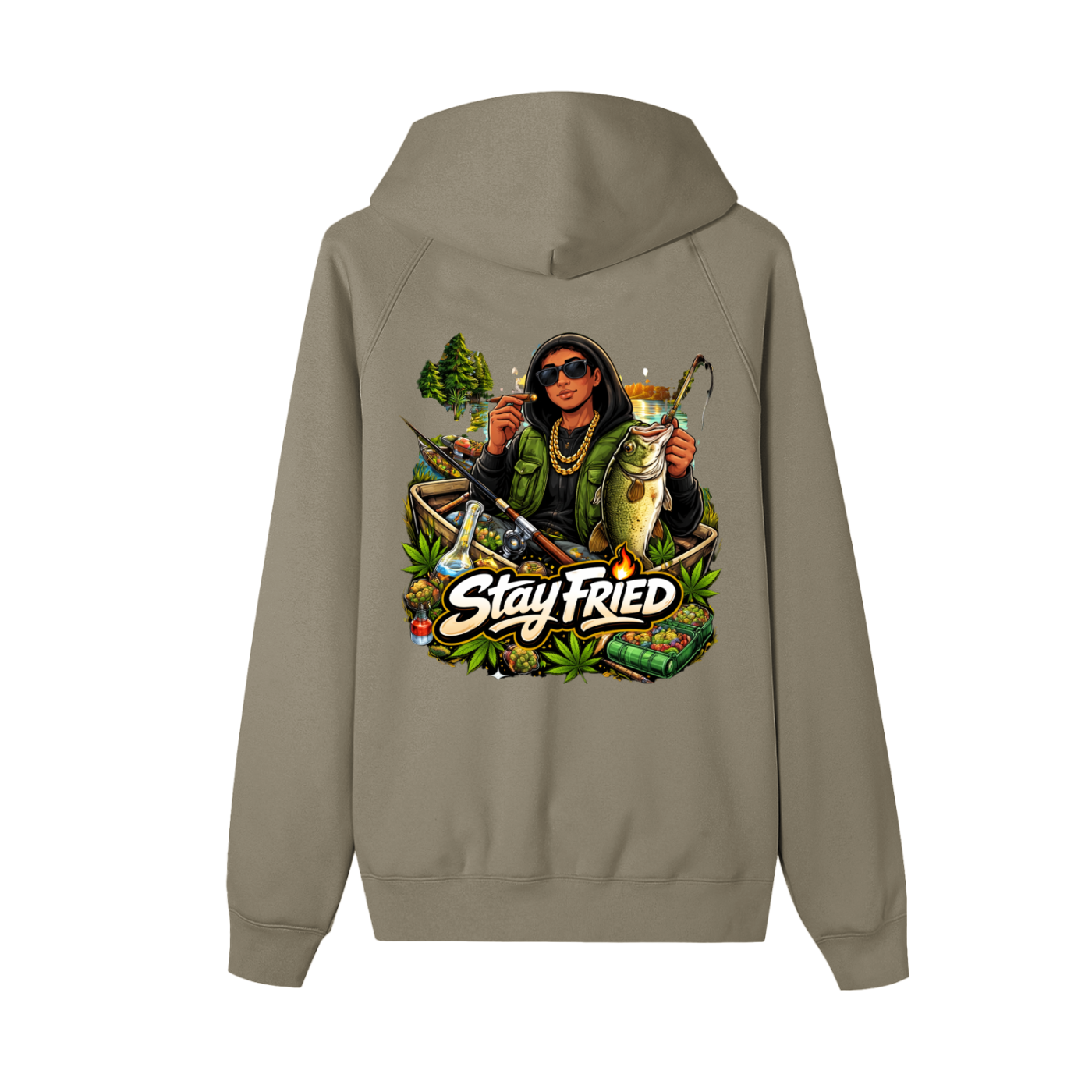 Essential Zip-up Fleece Hoodie