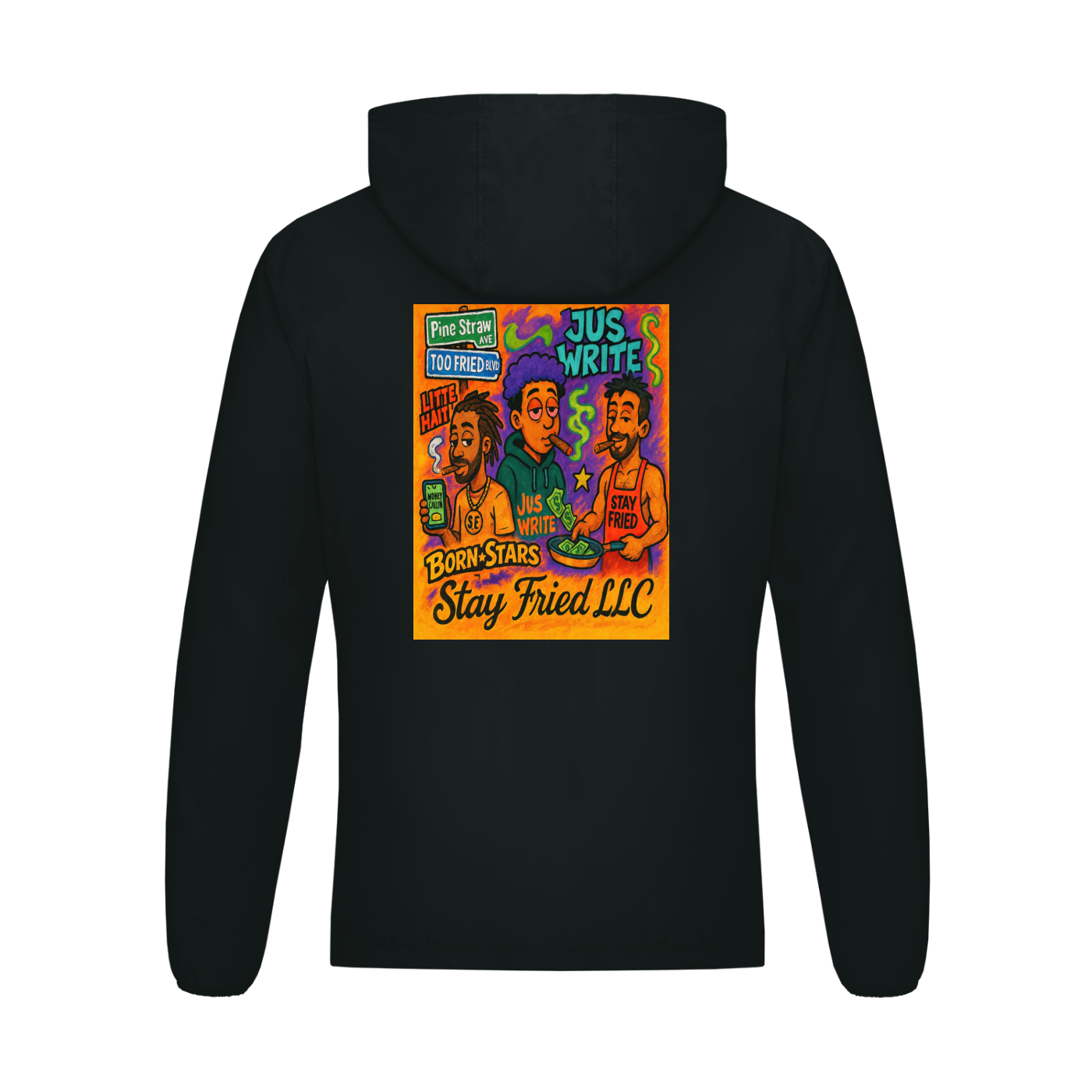 Soft Hooded Sports Jacket
