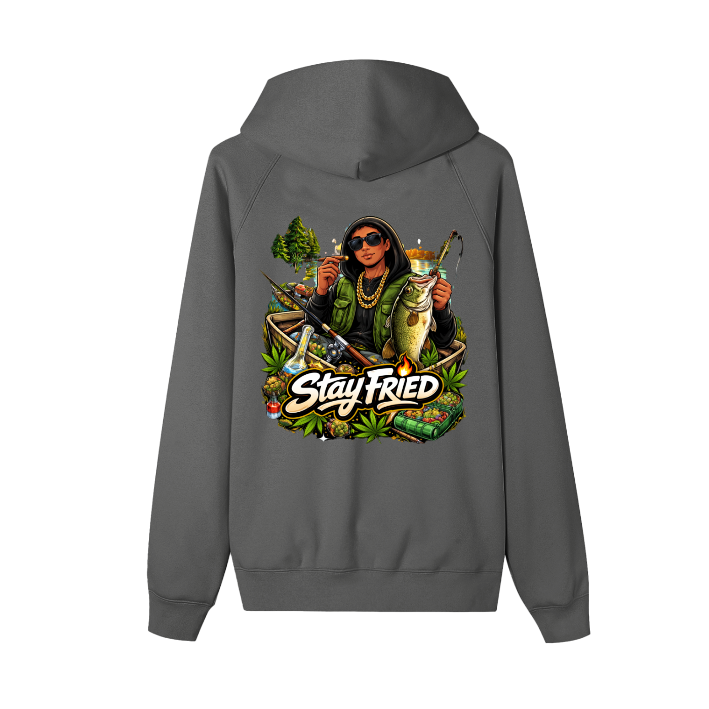 Essential Zip-up Fleece Hoodie