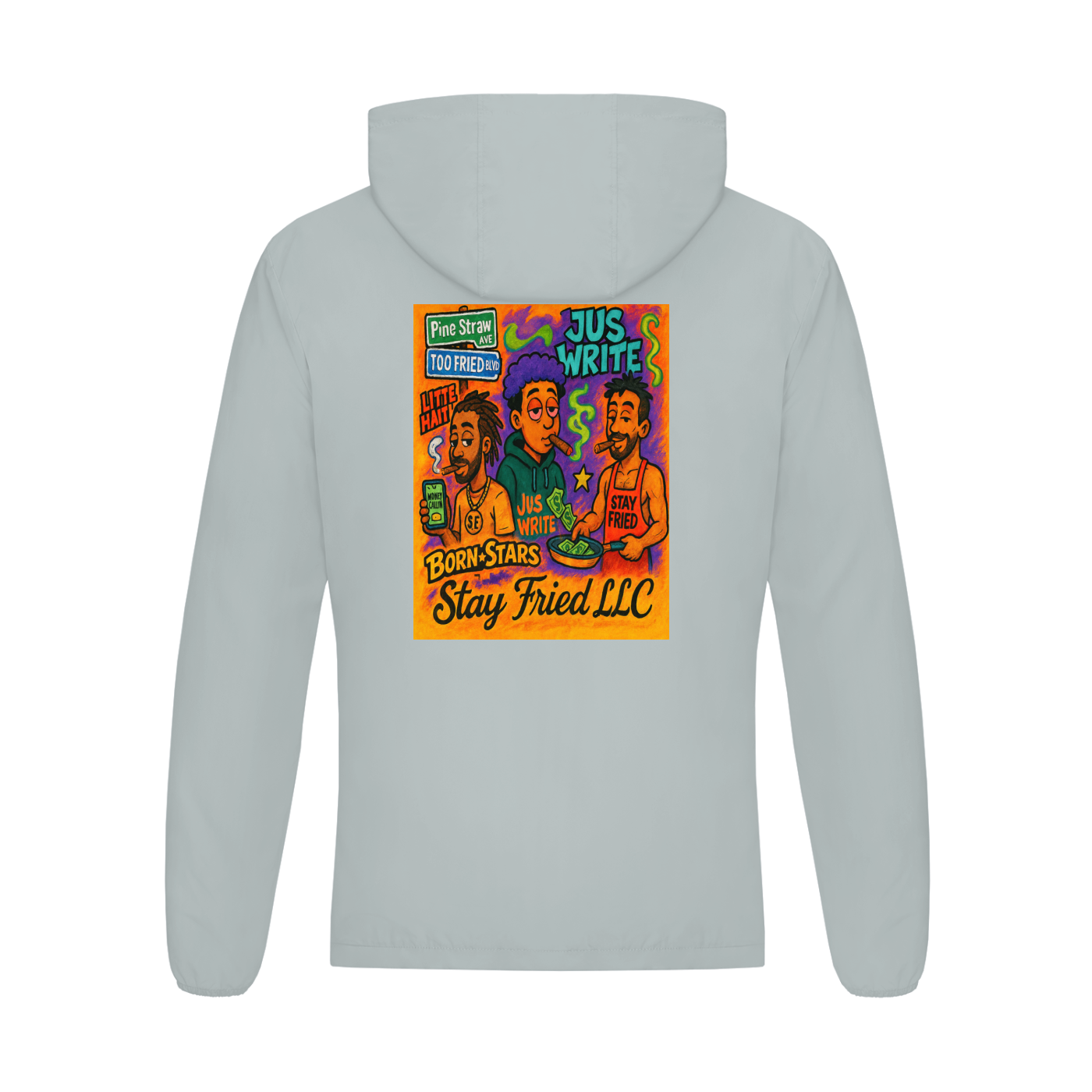 Soft Hooded Sports Jacket
