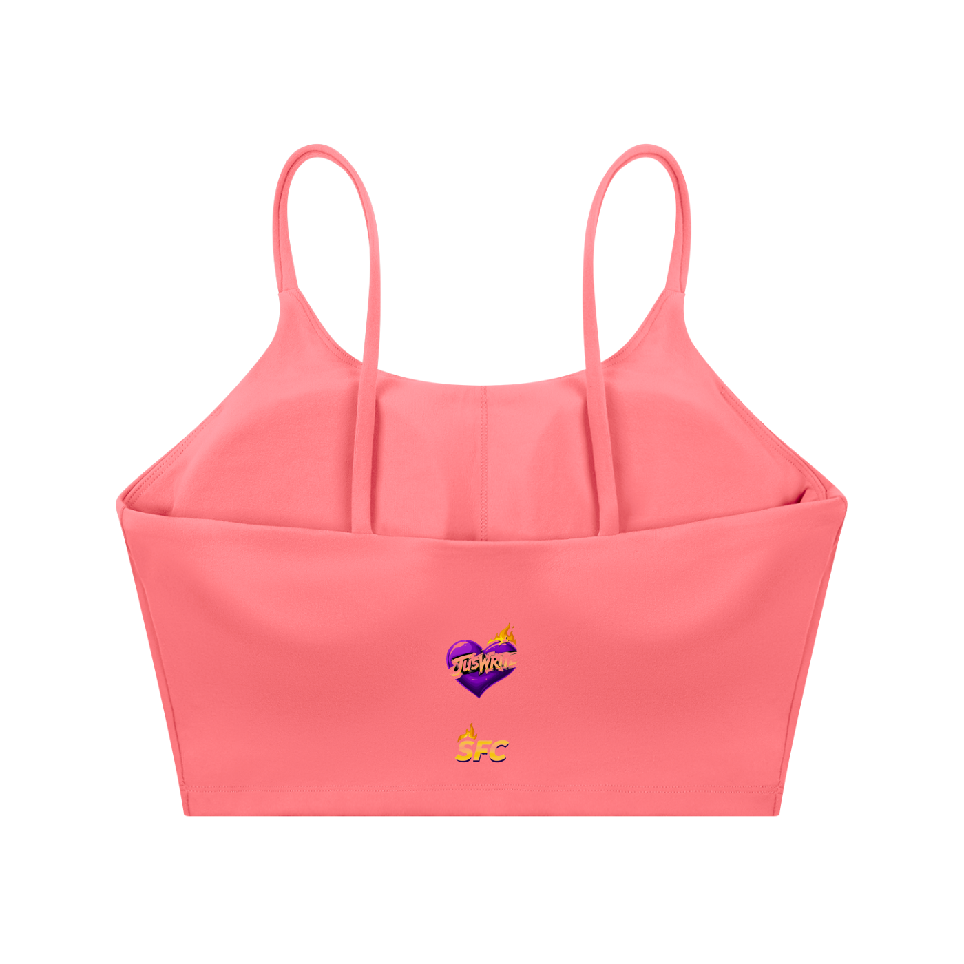 Spaghetti Strap Yoga Sports Bra