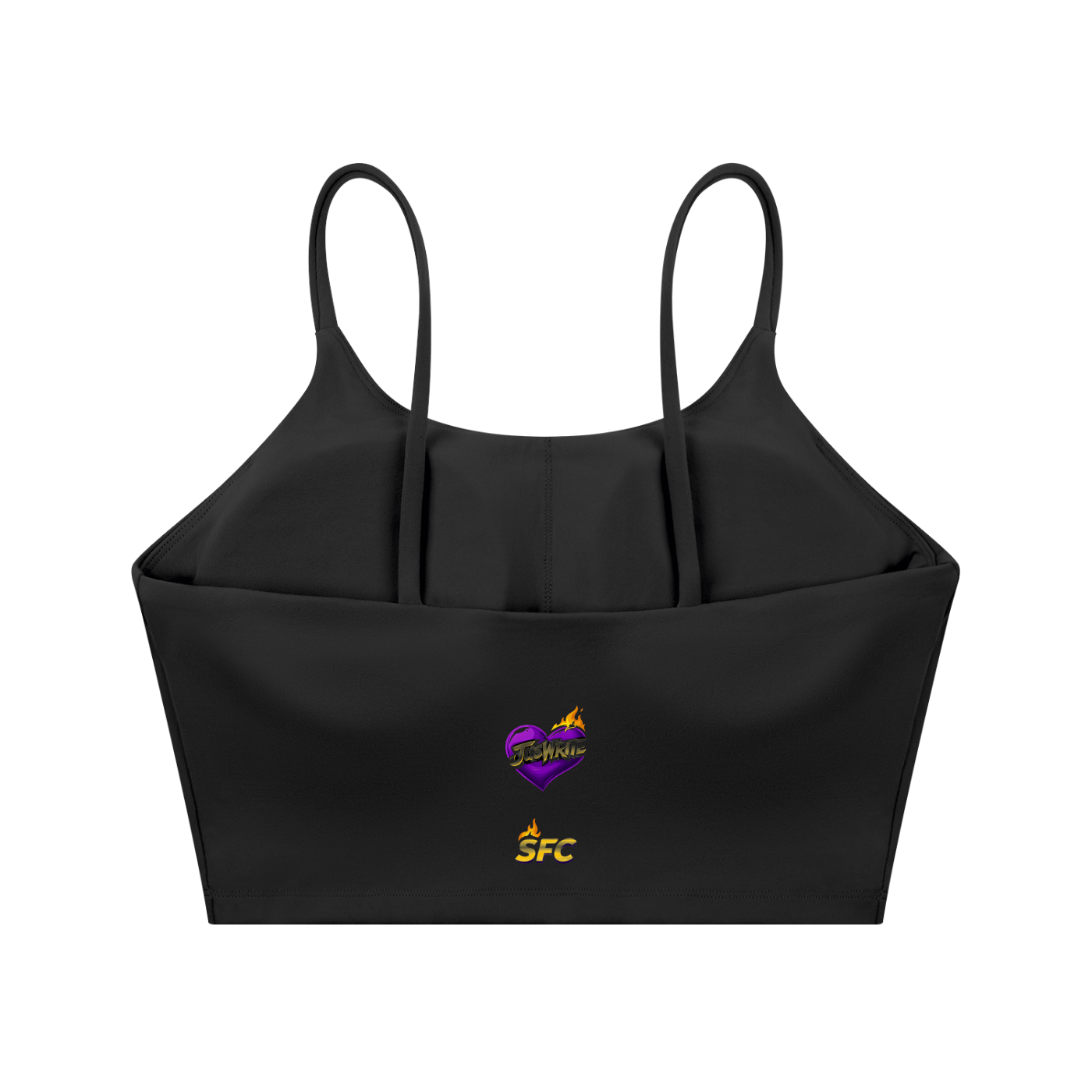 Spaghetti Strap Yoga Sports Bra