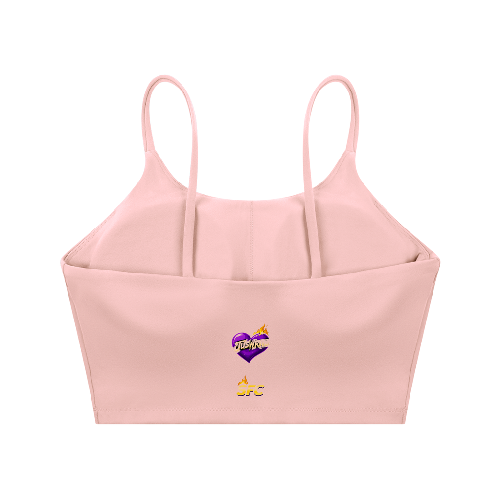 Spaghetti Strap Yoga Sports Bra