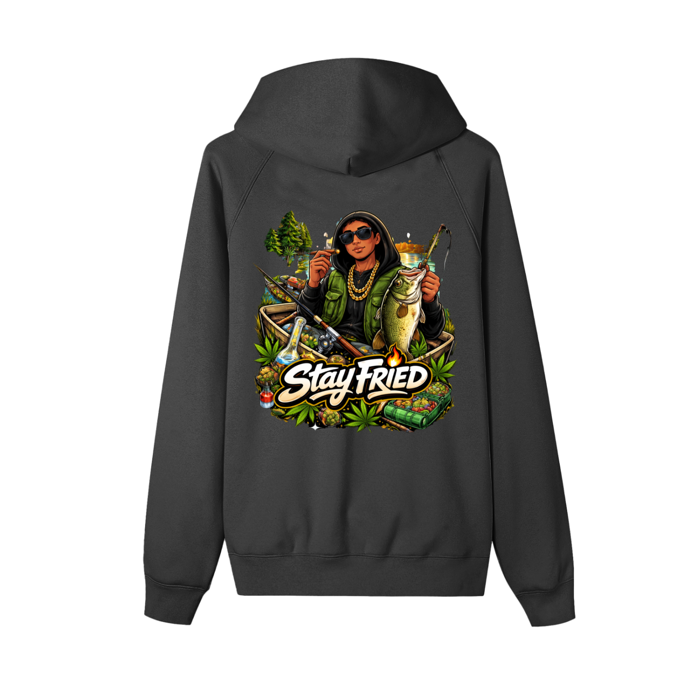 Essential Zip-up Fleece Hoodie