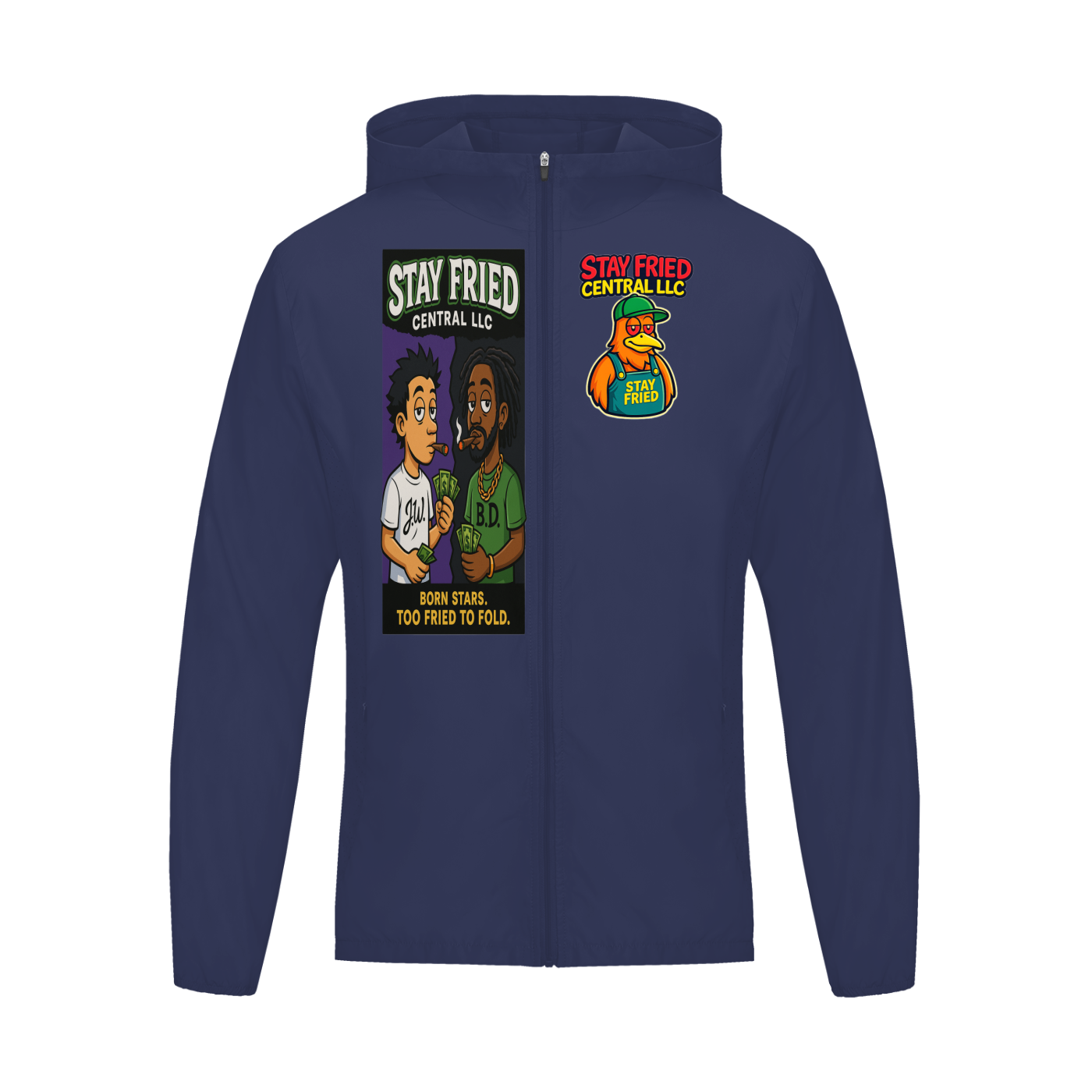 Soft Hooded Sports Jacket