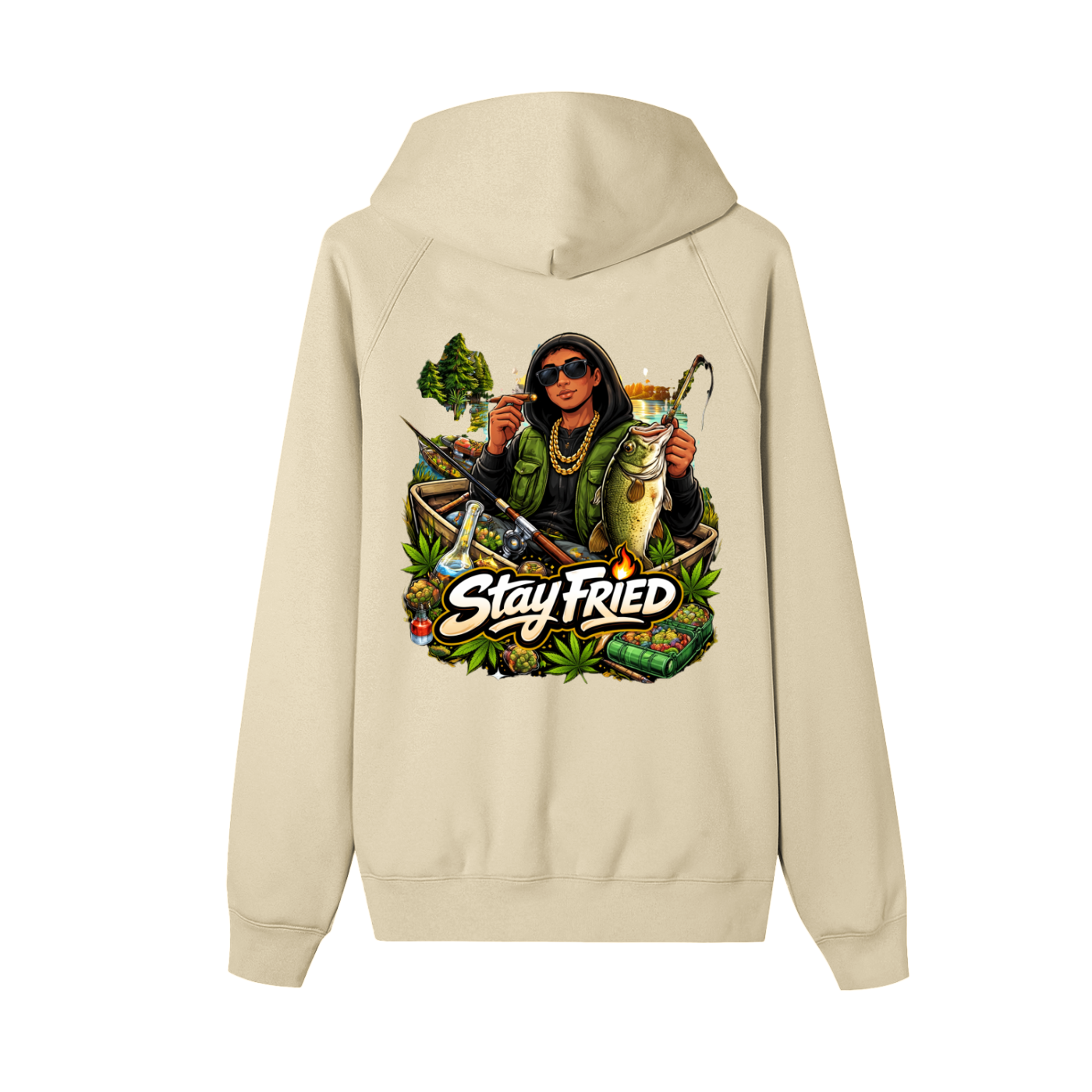 Essential Zip-up Fleece Hoodie