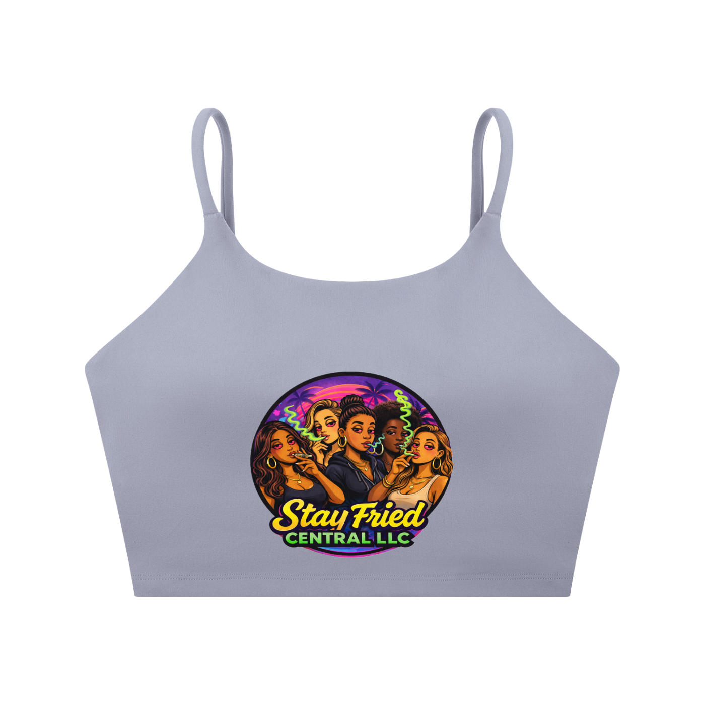Spaghetti Strap Yoga Sports Bra