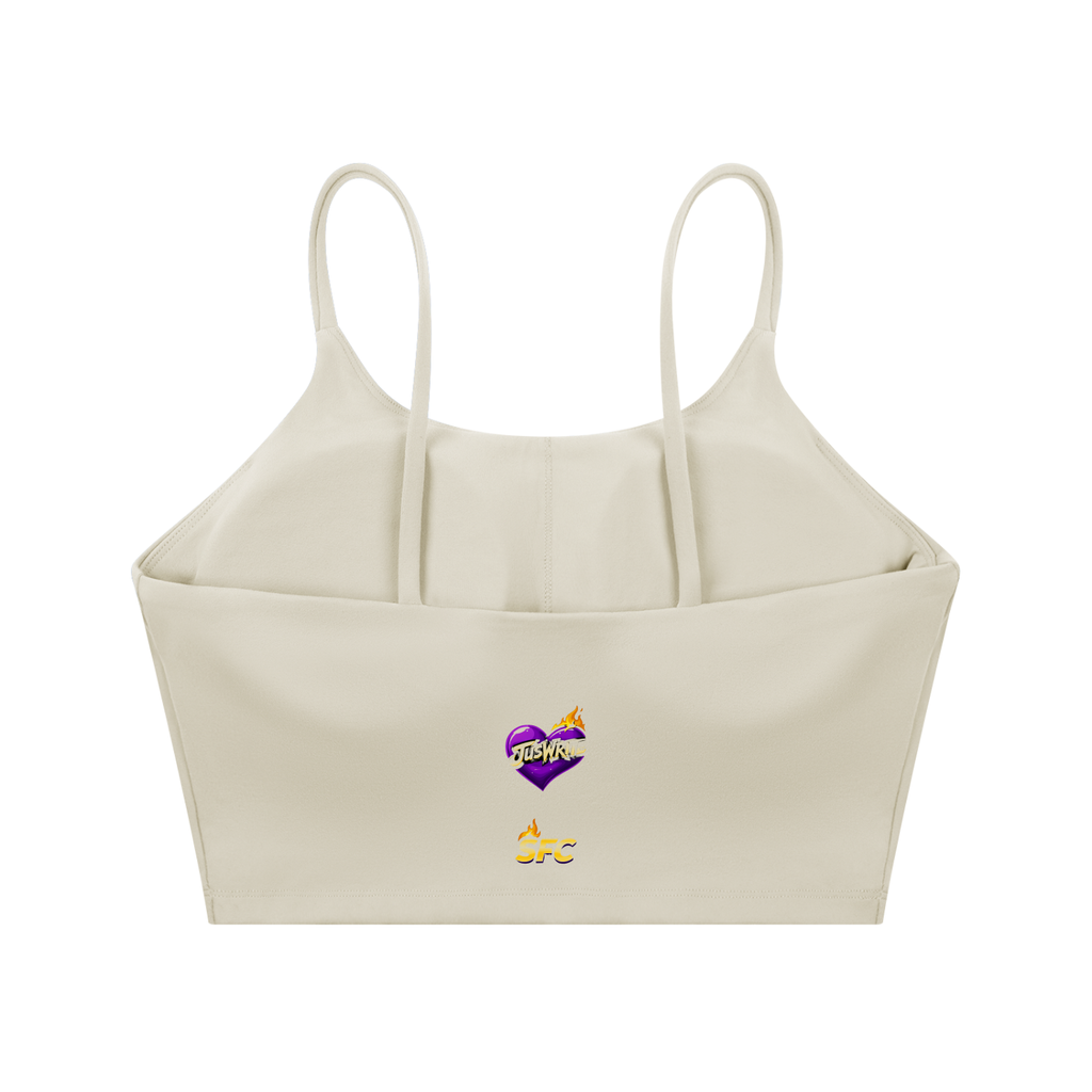 Spaghetti Strap Yoga Sports Bra
