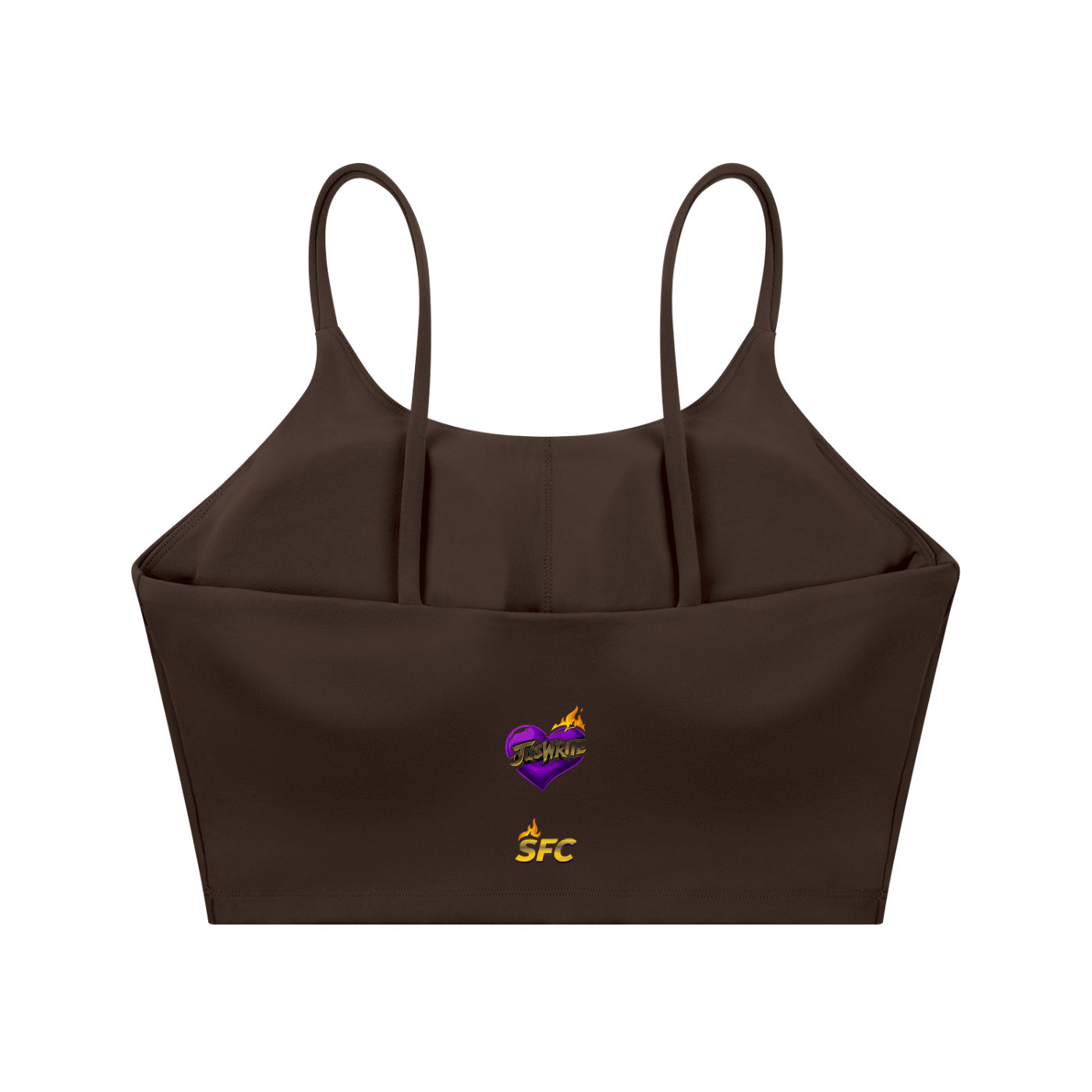 Spaghetti Strap Yoga Sports Bra