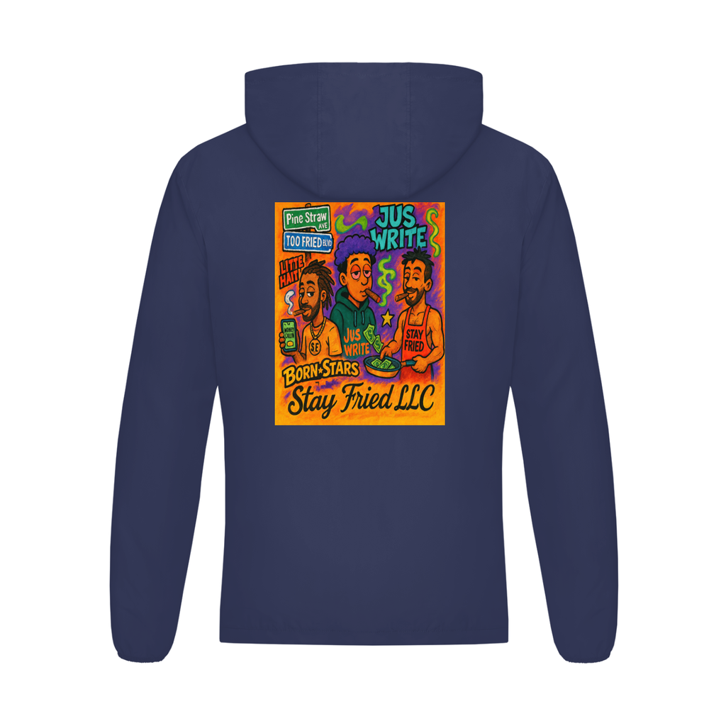 Soft Hooded Sports Jacket