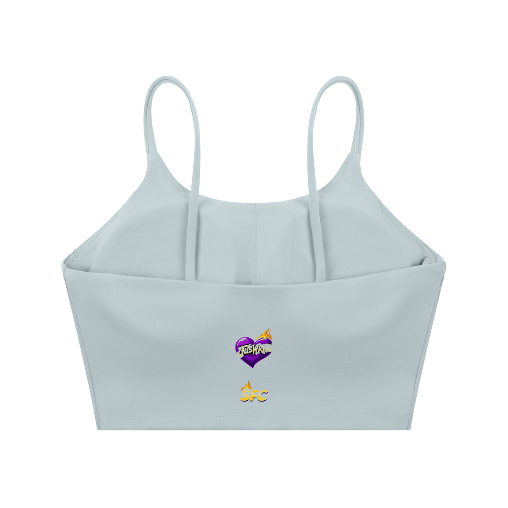 Spaghetti Strap Yoga Sports Bra