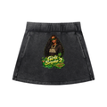 Women's Mineral Wash Mini Skirt
